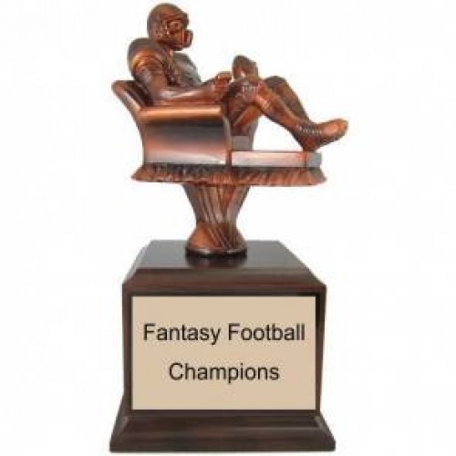 FREE SHIPPING New FANTASY FOOTBALL Resin Award Trophy 